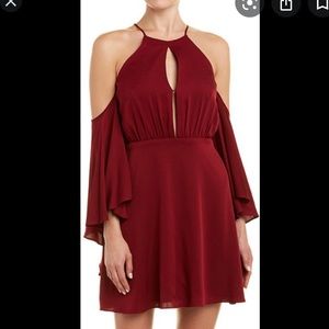 Milky stretch silk melody dress